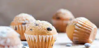 Muffins aux pépites de chocolat sans beurre