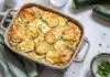 Pommes de terre et courgettes gratinées
