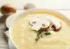 Velouté de champignons au parmesan