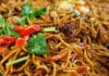 Wok de légumes et poulet