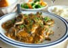 Blancs de poulet au skyr et champignons