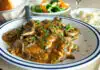 Blancs de poulet au skyr et champignons