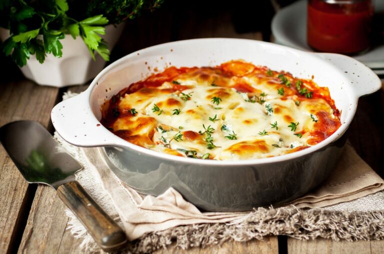 Gratin de chou-fleur à la bolognaise