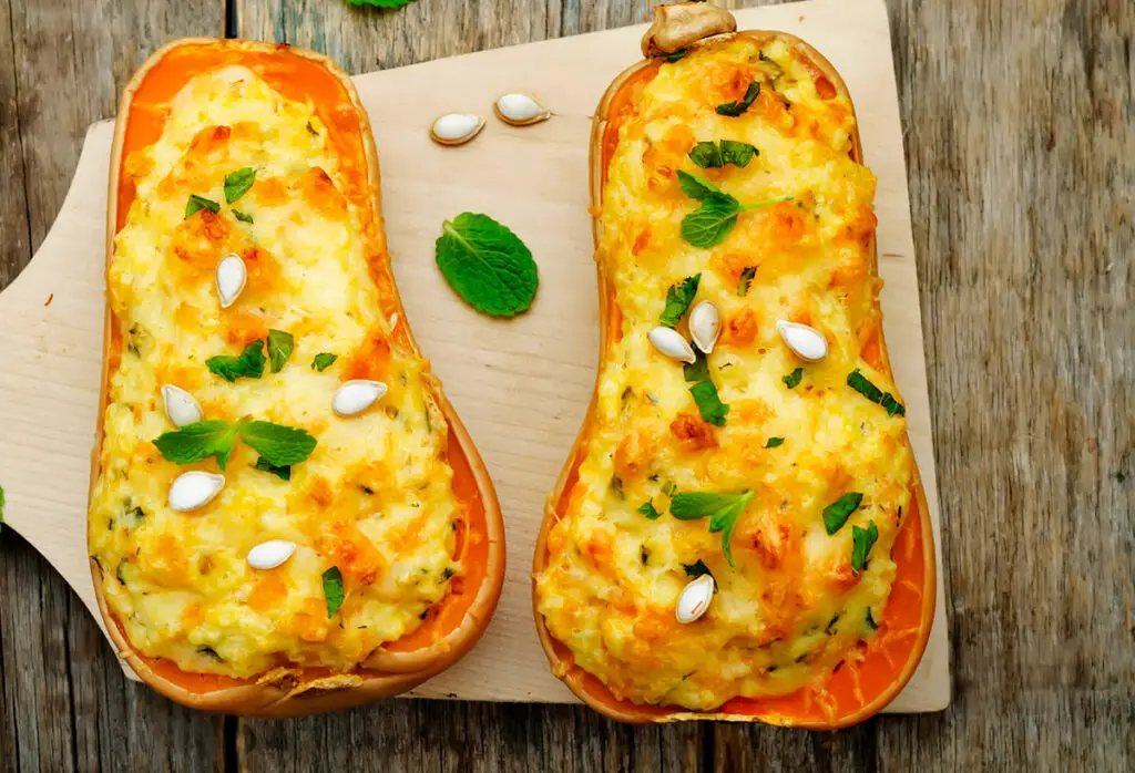 Courge Butternut farcie