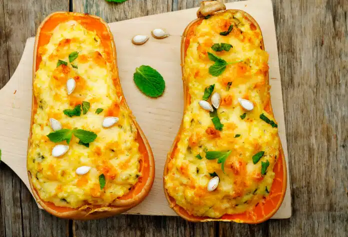 Courge Butternut farcie