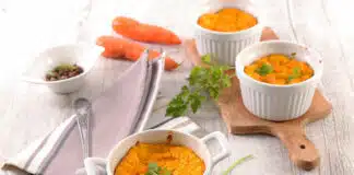Flan de carottes au fromage