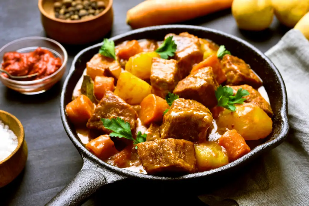 sauté de porc au curry