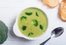 Crème de brocoli et pommes de terre