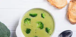 Crème de brocoli et pommes de terre