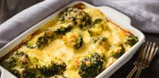 Le gratin de poulet brocoli et riz