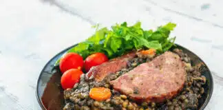 Lentilles au lard