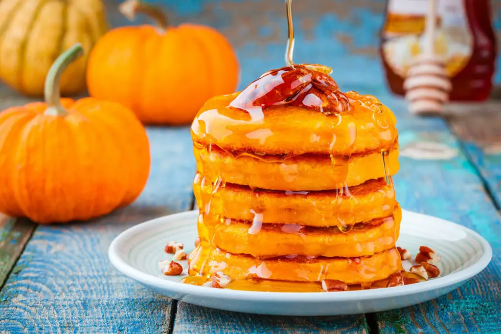 Pancakes épicés au potiron