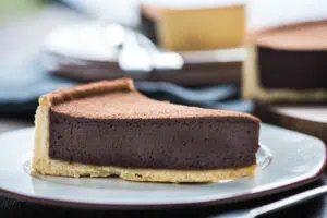 Tarte au chocolat pour Noël
