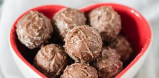 Truffes au chocolat healthy