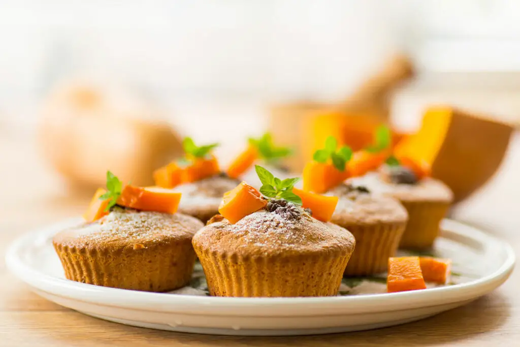 Muffins au butternut et aux épices