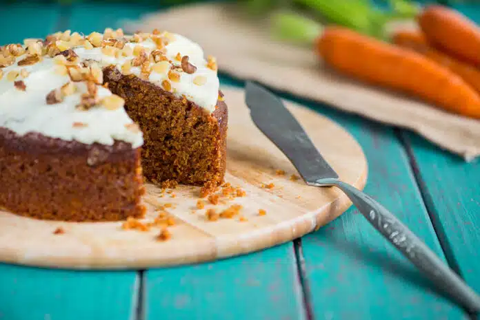 Cake de carottes sain et léger