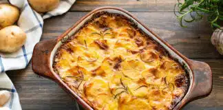 Délicieux gratin de légumes d'hiver