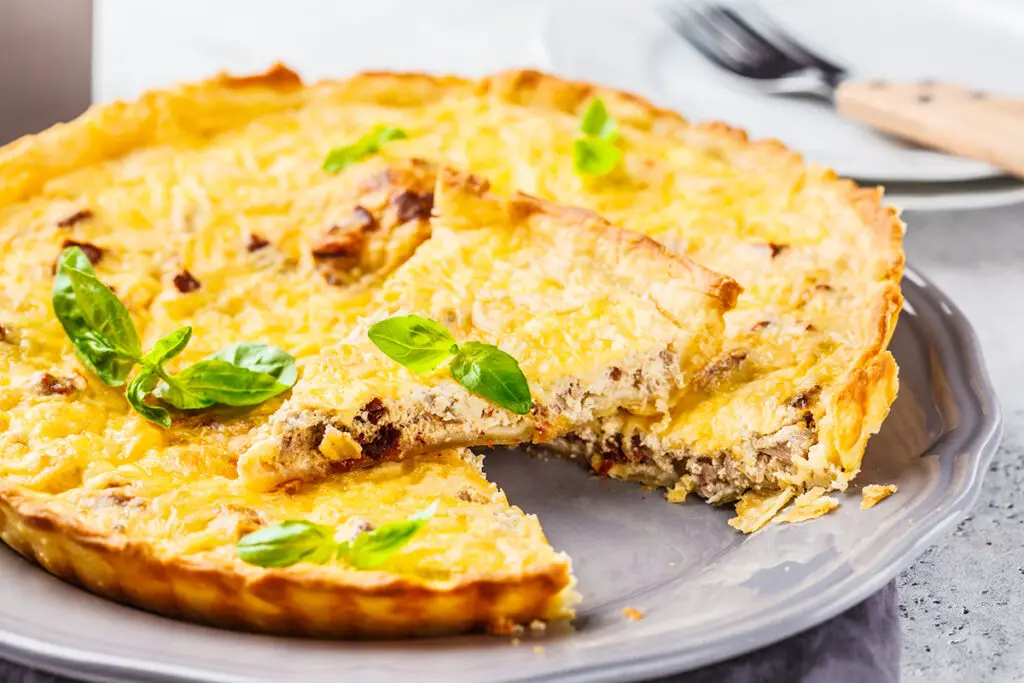 Recette de la quiche au thon