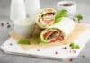 Wrap au saumon et avocat