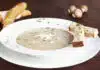 velouté de champignons et parmesan
