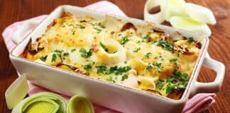 La parfaite recette du gratin de poireaux au parmesan