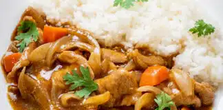 Sauté de porc au curry