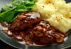 Steak de boeuf à la sauce aux champignons