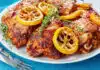 Cuisses de poulet au gingembre et citron