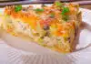Flan de champignons et lardons