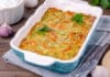 Flan de courgette et saumon