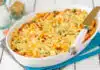 Gratin de pâtes, courgette et thon