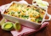 Gratin de poireaux et chèvre frais