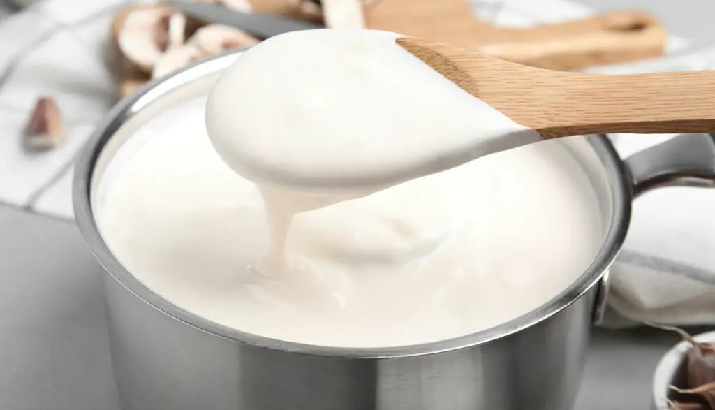 Sauce béchamel pour régime