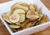 Vous allez adorer ces chips de courgette au four