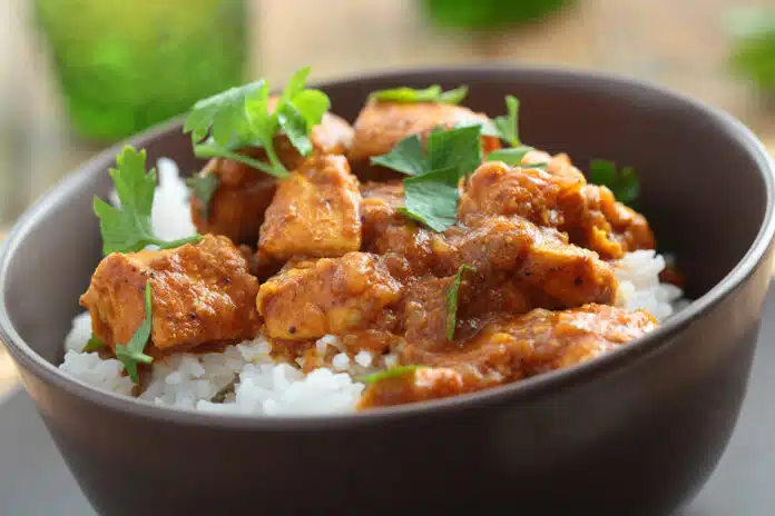 blancs de poulet au curry