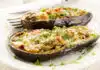 Aubergines gratinées au fromage