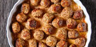 Boulettes de viande au four