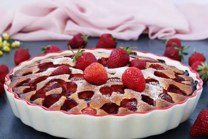 Ce gâteau à la fraise est incroyablement délicieux