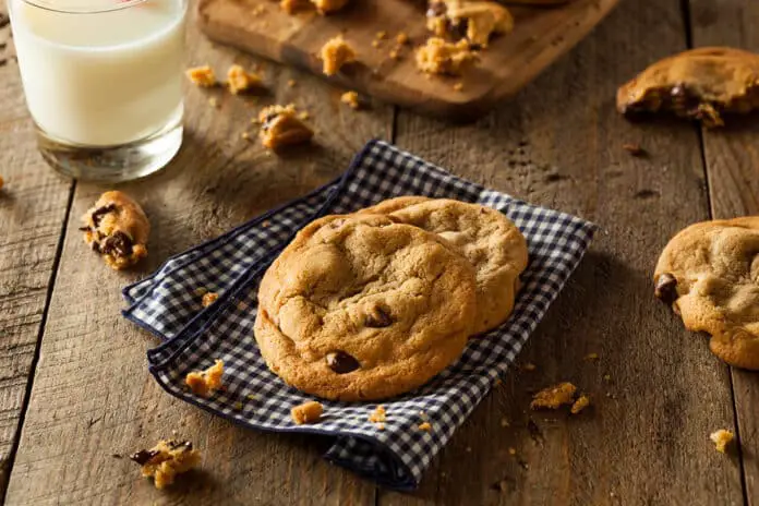 Cookies au fromage frais et aux pépites de chocolat