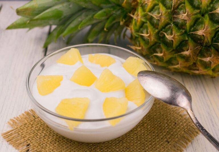 Délicieux Parfait à l'ananas