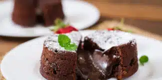 Fondant au chocolat noir