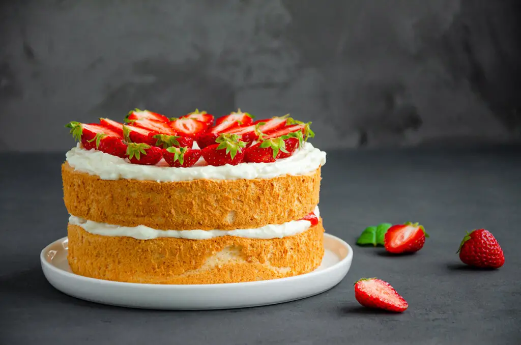 Fraisier à la crème au Thermomix