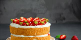 Fraisier à la crème au Thermomix