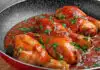 cuisses de poulet à la crème de tomate