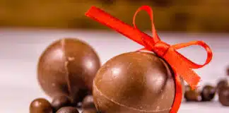 Œufs de Pâques en chocolat
