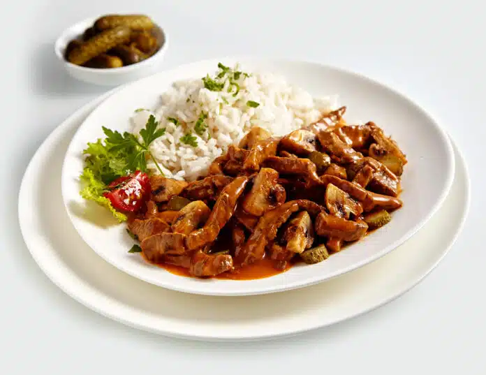 Bœuf aux champignons