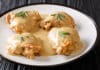 Cuisses de poulet à la sauce moutarde