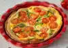 flan de thon et tomates