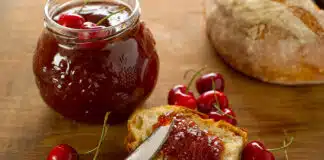 Confiture de cerises faite au Thermomix