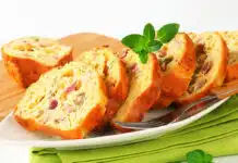 Faites ce délicieux cake au jambon et au Boursin au Thermomix